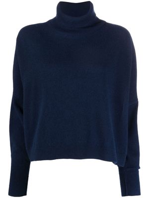 Dusan roll-neck cashmere jumper - Blue