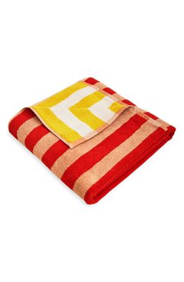 Dusen Dusen Desert Stripe Cotton Terry Bath Towel