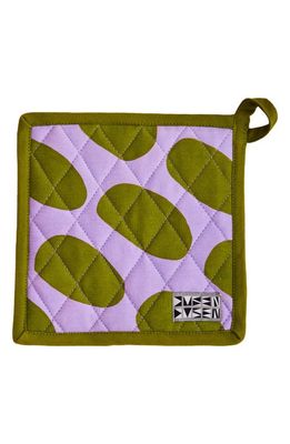 Dusen Dusen Quilted Potholder in Egg 