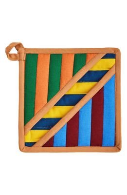 Dusen Dusen Quilted Potholder in Stripe