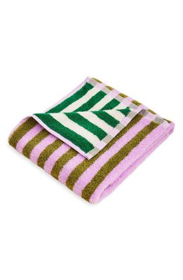 Dusen Dusen Sea Stripe Cotton Terry Hand Towel