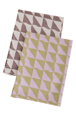 Dusen Dusen Set of 2 Dish Towels in Sail