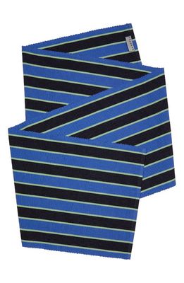 Dusen Dusen Stripe Cotton Table Runner in Blue 