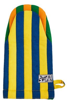 Dusen Dusen Stripe Oven Mitt in Carrot