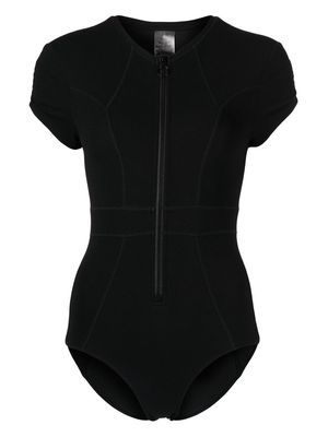 Duskii cap-sleeve spring suit - Black