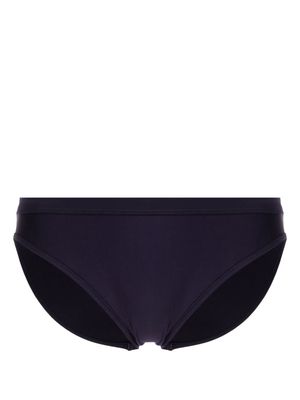 Duskii logo-print bikini bottom - Purple