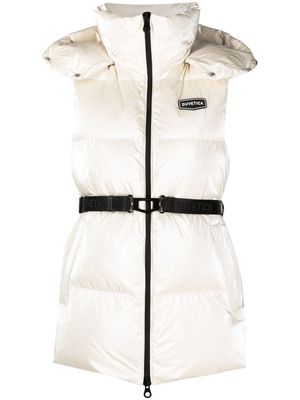 Duvetica belted padded gilet - Neutrals