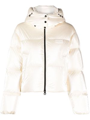Duvetica Diadema hooded puffer jacket - Neutrals