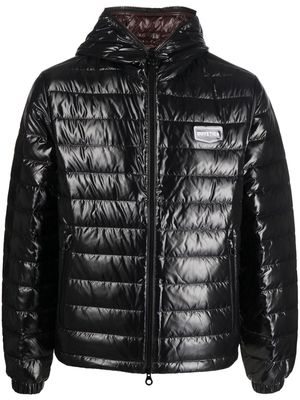 Duvetica high-shine padded jacket - Black