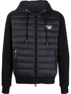 Duvetica logo-patch quilted jacket - Black
