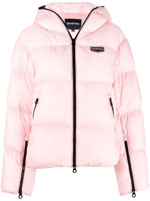 Duvetica long-sleeve padded jacket - Pink
