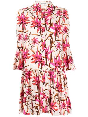 DVF Diane von Furstenberg Beata all-over floral print dress - Multicolour