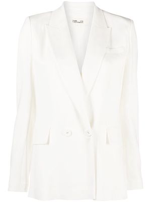 DVF Diane von Furstenberg double-breasted blazer - White