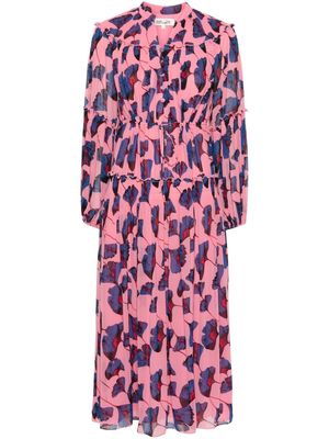 DVF Diane von Furstenberg floral maxi dress - Pink