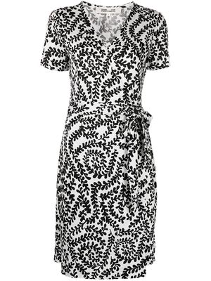 DVF Diane von Furstenberg New Julian Two mini dress - Black