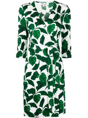 DVF Diane von Furstenberg New Julian Two mini dress - Green
