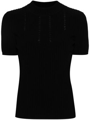 DVF Diane von Furstenberg Omisa knit top - Black