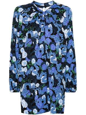 DVF Diane von Furstenberg Silka mini dress - Blue
