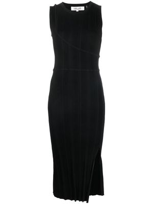 DVF Diane von Furstenberg sleeveless midi dress - Black