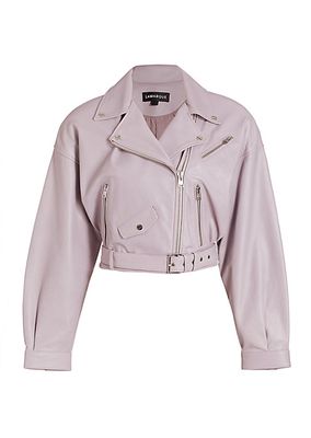 Dylan Leather Biker Jacket