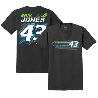 E2 APPAREL Men's Black Erik Jones Extreme T-Shirt
