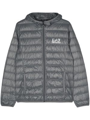 Ea7 Emporio Armani Core Identity puffer jacket - Grey