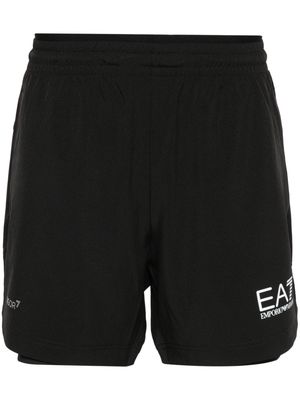 Ea7 Emporio Armani Dynamic Athlete technical-jersey shorts - Black
