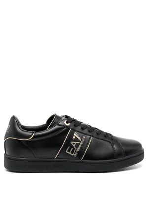 Ea7 Emporio Armani EA7 Classic leather sneakers - Black