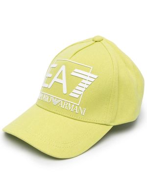 Ea7 Emporio Armani embossed-logo baseball cap - Green