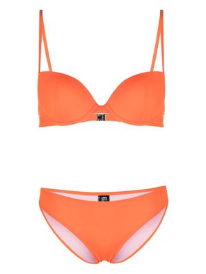 Ea7 Emporio Armani logo-print bikini set - Orange