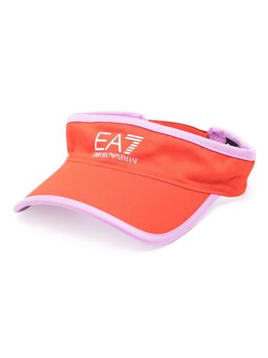 Ea7 Emporio Armani logo-stamp open-crown cap - Pink