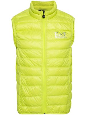 Ea7 Emporio Armani Packable Core Identity padded gilet - Green