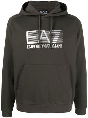 Ea7 Emporio Armani Train visibility hoodie set - Green