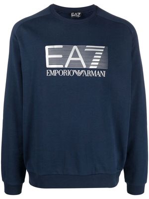 Ea7 Emporio Armani Train Visibility sweater suit - Blue