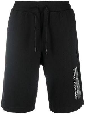 Ea7 Emporio Armani visibility training bermuda shorts - Black