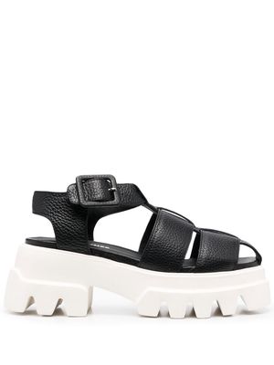Each X Other Dollaro 75mm chunky sandals - Black