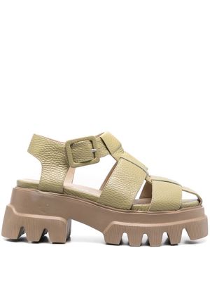Each X Other Dollaro 75mm chunky sandals - Green