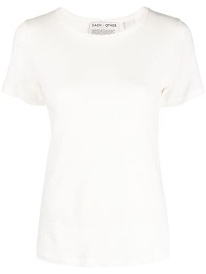 Each X Other round neck T-shirt - White