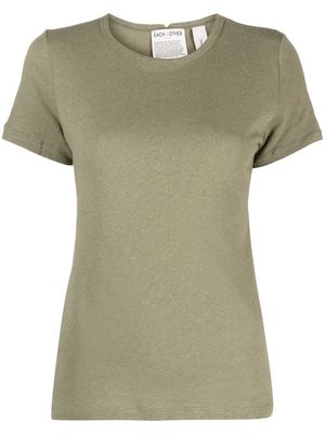 Each X Other short-sleeve mélange T-shirt - Green