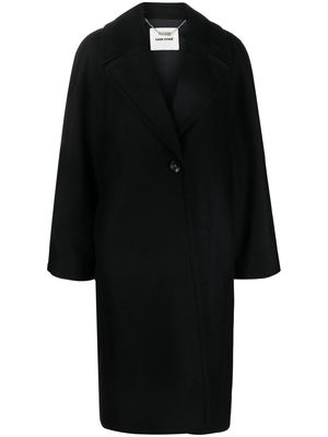 Each X Other zipped-sleeve detail oversized coat - Black