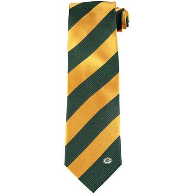 EAGLES WINGS Men's Green Bay Packers Regiment Woven Silk Tie