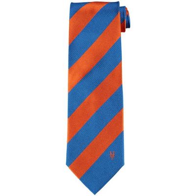 EAGLES WINGS Men's New York Mets Regiment Woven Silk Tie in Royal