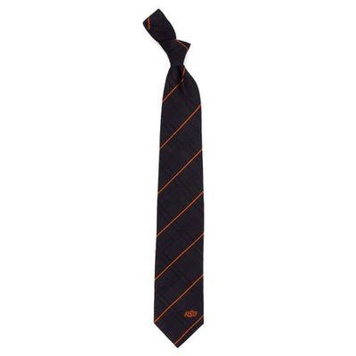 EAGLES WINGS Oklahoma State Cowboys Black Oxford Woven Tie