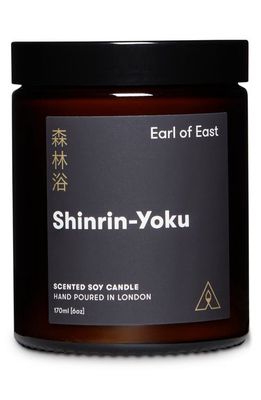 Earl of East Scented Soy Wax Candle in Shinrin-Yoku