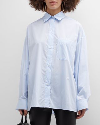 Earl Oversized Button-Front Shirt