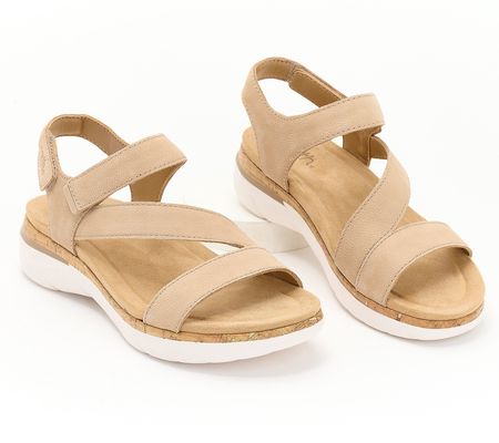 Earth Leather Adjustable Sandals - Roni