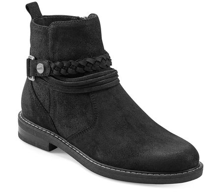 Earth Leather Ankle Boot-Jeno