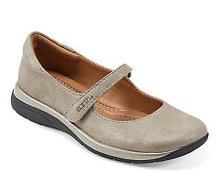 Earth Leather Mary-Jane Slip-On- Tose
