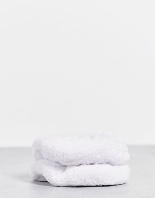 Easilocks Fluffy towel scrunchies x 2-No color