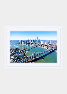 East River Bridges, New York City Mini Print